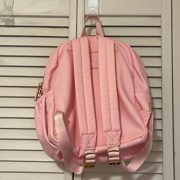 Stoney Clover Lane Flamingo Pink backpack with letter “C” iron on - Picture 3 of 9
